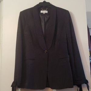 Calvin Klein black suit jacket